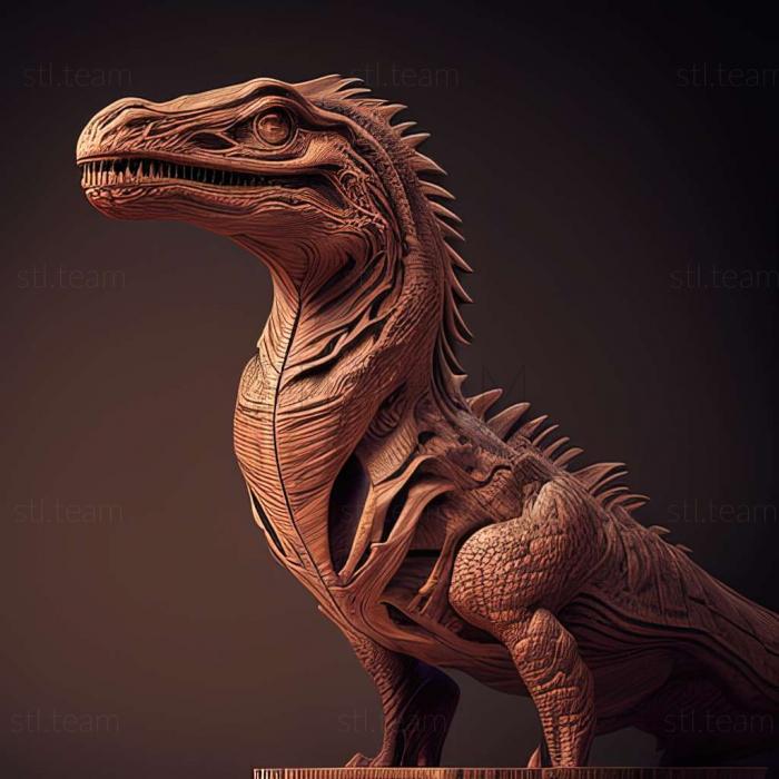 3D model Jaklapallisaurus (STL)